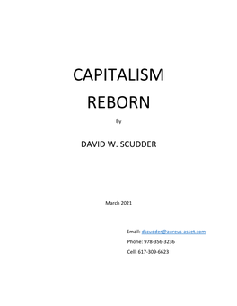 Capitalism Reborn