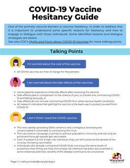 COVID-19 Vaccine Hesitancy Guide