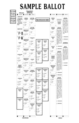 Sample Ballot