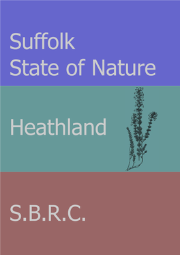 SBRC Heathland Suffolk State of Nature