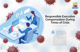 Responsible Executive Compensation During Times of Crisis