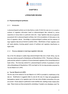 Chapter 2 Literature Review