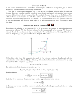 22. Newton's Method.Pdf