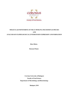 Marta Dora Phd Thesis