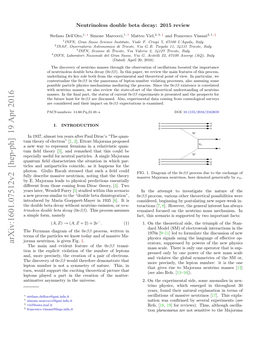 Neutrinoless Double Beta Decay: 2015 Review