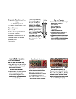 What Is a Computer? Data Vs 3 Kinds of Information