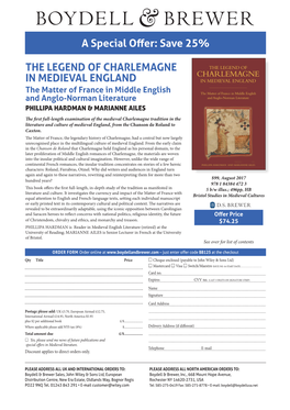 Save 25% the LEGEND of CHARLEMAGNE in MEDIEVAL