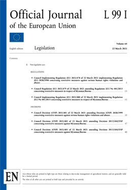 EU Official Journal