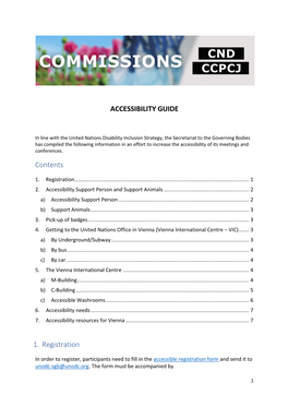 Accessibility Guide for Meeting Participants