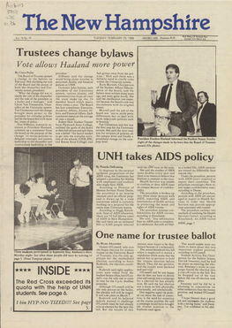 The New Hampshire, Vol. 78, No. 36 (Feb. 23, 1988)