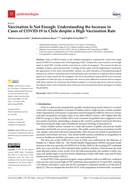 Understanding the Increase in Cases of COVID-19 in Chile Despite a High Vaccination Rate