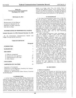 Federal Communications Commission Record 6 FCC Red No