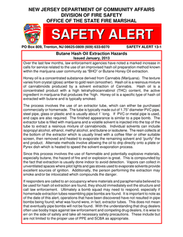 Safety Alert 13-1