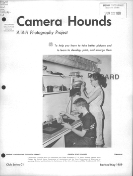 Camera Hounds COLLECTION OREGON COLLECTION a 4-H Photography Project