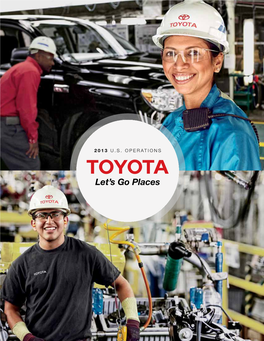 Toyota 2013 Operations Broch