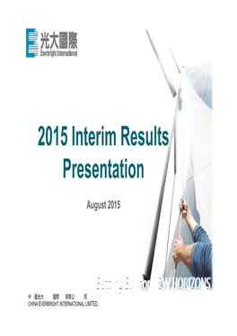 2015 Interim Results Presentation