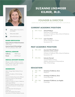 Suzanne Linsmeier Kilmer, M.D