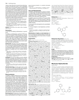 Mebhydrolin (BAN, Rinn) Significant Risk of Major Congenital Malformations