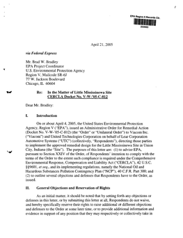 United Technologies / Viacom Letter Re