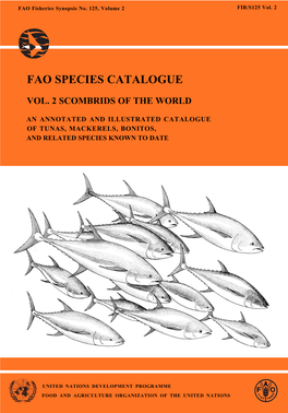 Fao Species Catalogue