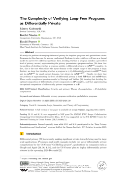 The Complexity of Verifying Loop-Free Programs As