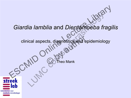 LUMC Course Parasitology ESCMID Online Lecture Library © by Author