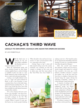 Cachaça's Third Wave