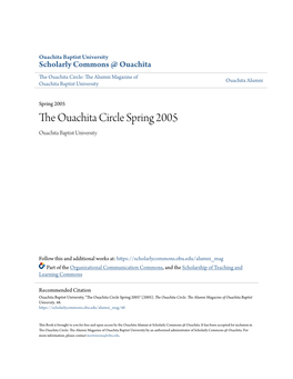 The Ouachita Circle Spring 2005 Ouachita Baptist University