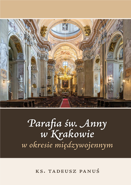 Parafia Św. Anny W Krakowie W Okresie Międzywojennym