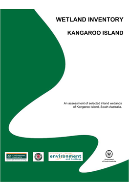 Wetland Inventory of Kangaroo Island