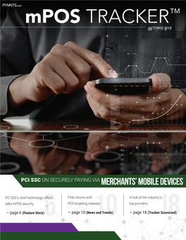 Mpos Tracker™ © 2018 PYMNTS.Com All Rights Reserved TABLEOFCONTENTS