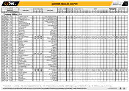 Midweek Regular Coupon 06/05/2019 10:33 1 / 2