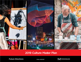 2019 Culture Master Plan