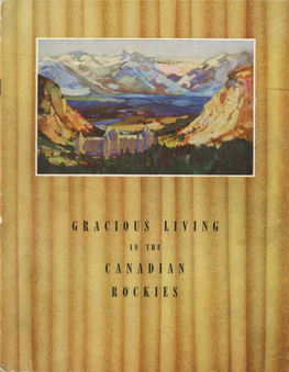 Gracious Living Canadian Rockies