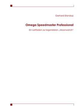 Omega Speedmaster Professional