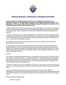 Catholic Bishops Conference of England and Wales