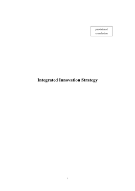 Integrated Innovation Strategy