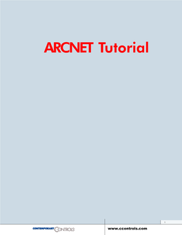 ARCNET Tutorial