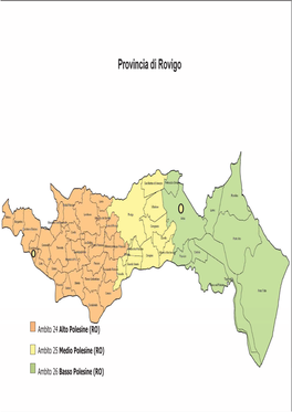 Ambito 26 Basso Polesine (RO) Ambiti Territoriali Per La Mobilità 2016/17 - Comma 66 Art