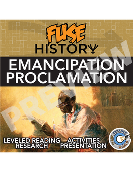 Histor Emancipation Proclamation