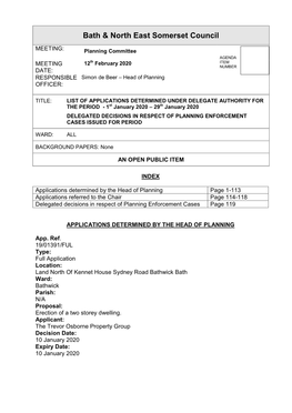 Bath & North East Somerset Council