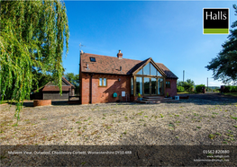 Malvern View, Outwood, Chaddesley Corbett, Worcestershire DY10 4RB 01562 820880 Kidderminster@Hallsgb.Com for SALE