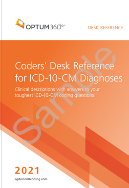 Coders' Desk Reference for ICD-10-CM Diagnoses