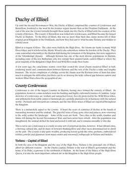 Duchy of Ellisel (Pdf)