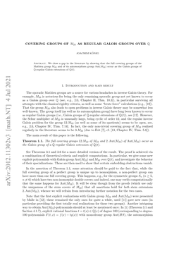 Arxiv:2012.11302V3 [Math.NT] 4 Jul 2021