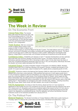 The Week in Review