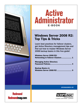 Active Administrator E-BOOK