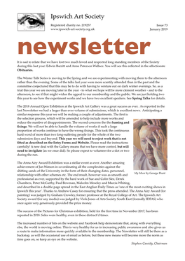 Newsletter Jan 2019