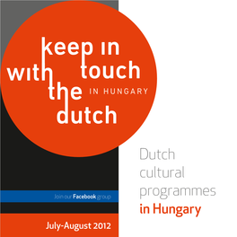 Dutch Cultural Programmes