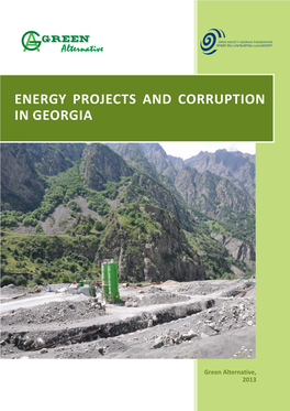 The Report Energy Projects and Corruption in Georgia